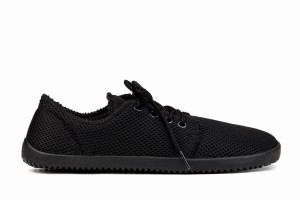 Men's Ahinsa Bindu 2 Airnet Barefoot Sneakers Black | SIR852XL