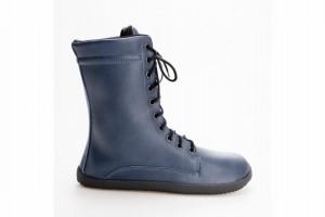 Men's Ahinsa Jaya Barefoot Winter Boots Blue | TKN4541DO