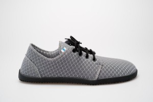 Men's Ahinsa Zone Barefoot Sneakers Grey | KKS5418SP