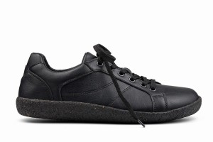 Women's Ahinsa Pura Barefoot Sneakers Black | LWR7631WM