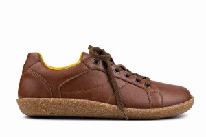 Women's Ahinsa Pura Barefoot Sneakers Brown | EEU3333BA