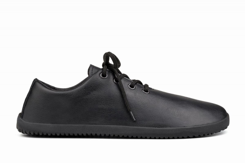 Men\'s Ahinsa Ananda Barefoot Casual Shoes Black | NYI7717PQ