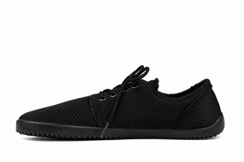 Men's Ahinsa Bindu 2 Airnet Barefoot Sneakers Black | SIR852XL