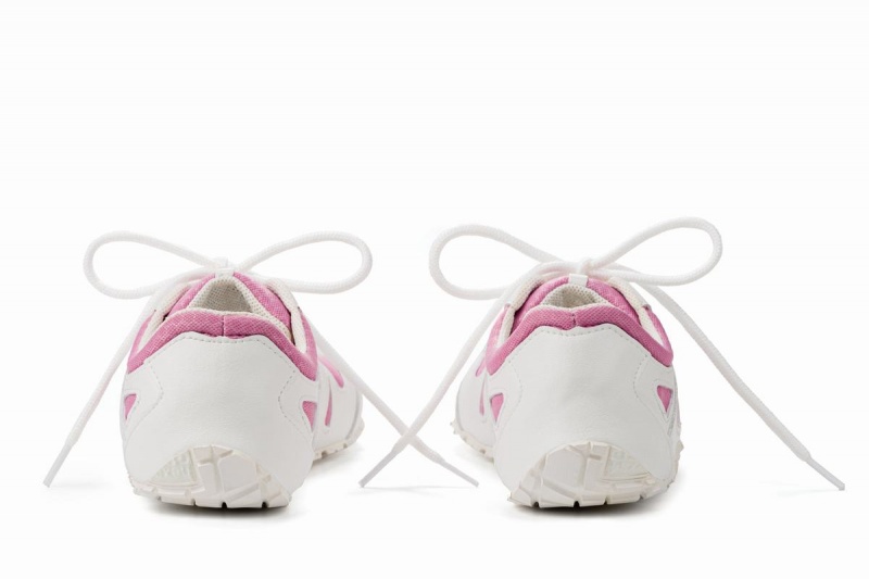 Women's Ahinsa Chitra Run Barefoot Running Shoes Pink White | UDD6799AA