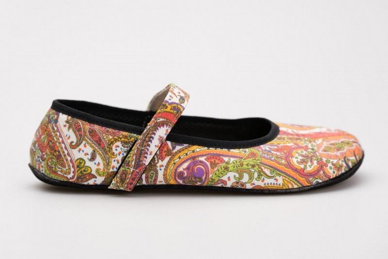 Women\'s Ahinsa Fantasia Barefoot Ballet Flats Multicolor | BLU5934ZG