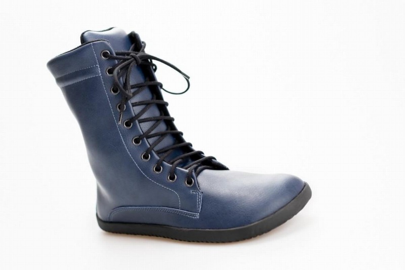 Women's Ahinsa Jaya Barefoot Winter Boots Blue | IWT2732MM